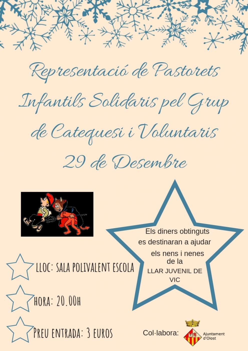 Representació dels pastorets infantils solidaris